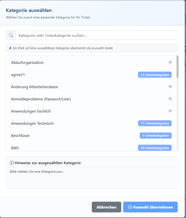 Screenshot zum Vorschlag
