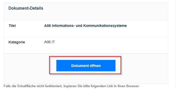 Screenshot zum Vorschlag