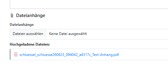 Screenshot zum Vorschlag