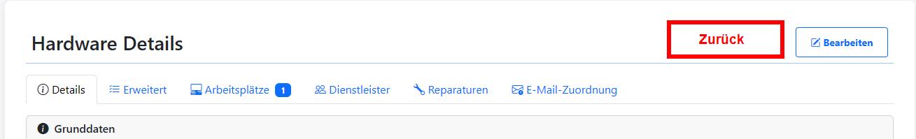 Screenshot zum Vorschlag
