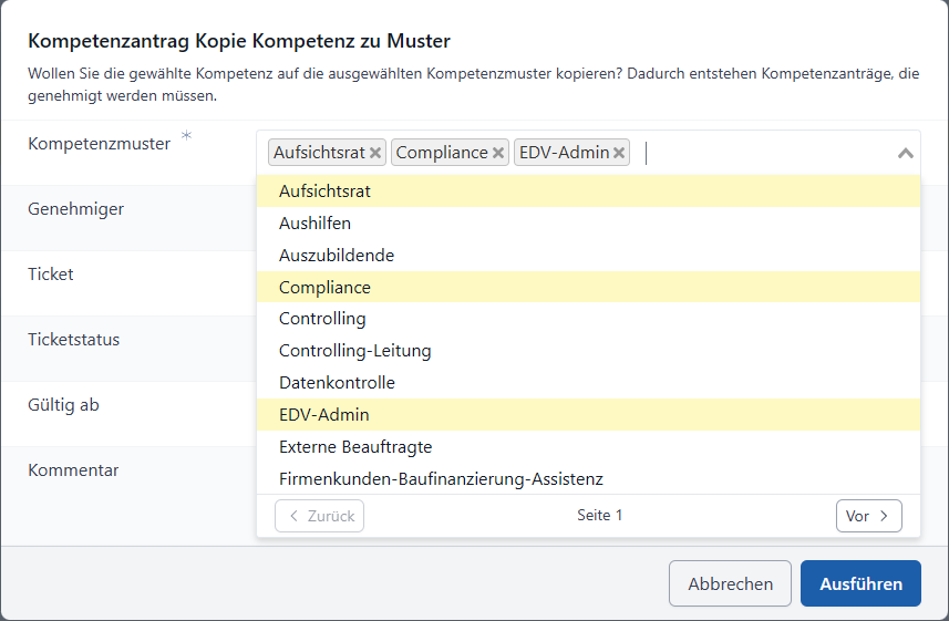 Screenshot zum Vorschlag