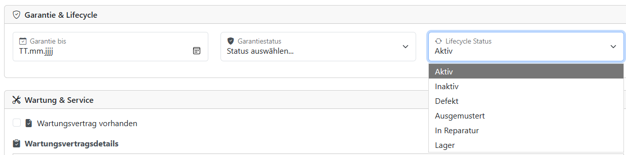 Screenshot zum Vorschlag