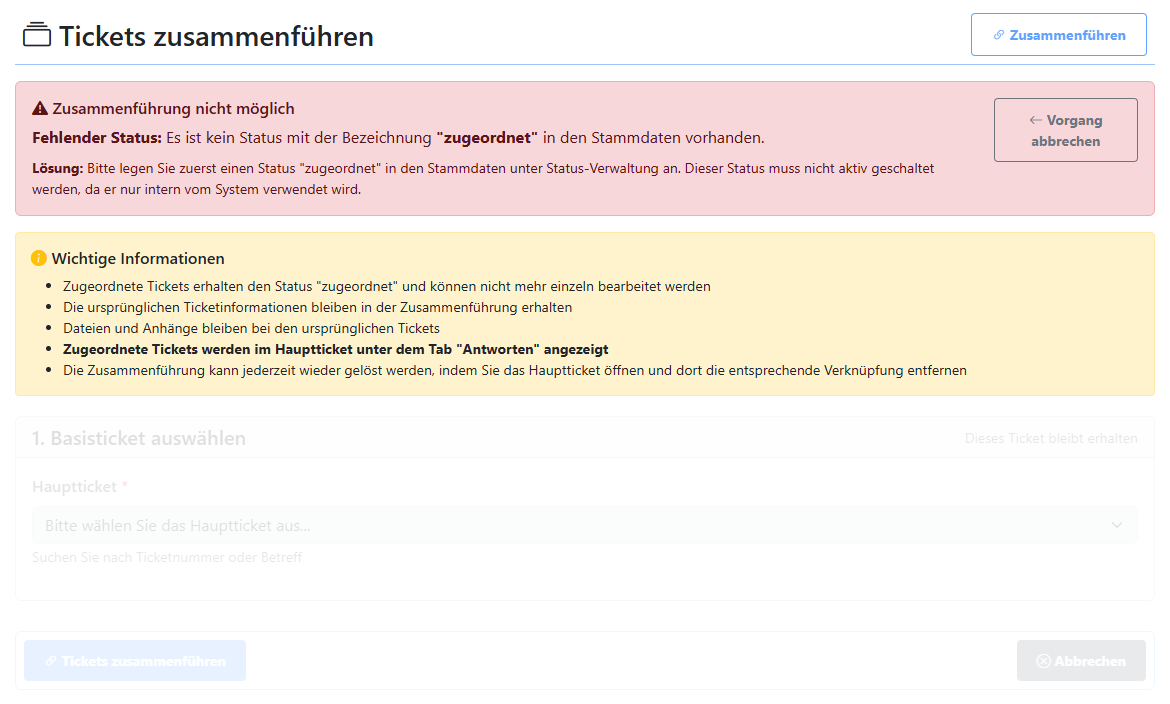 Screenshot zum Vorschlag