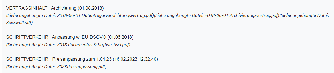 Screenshot zum Vorschlag