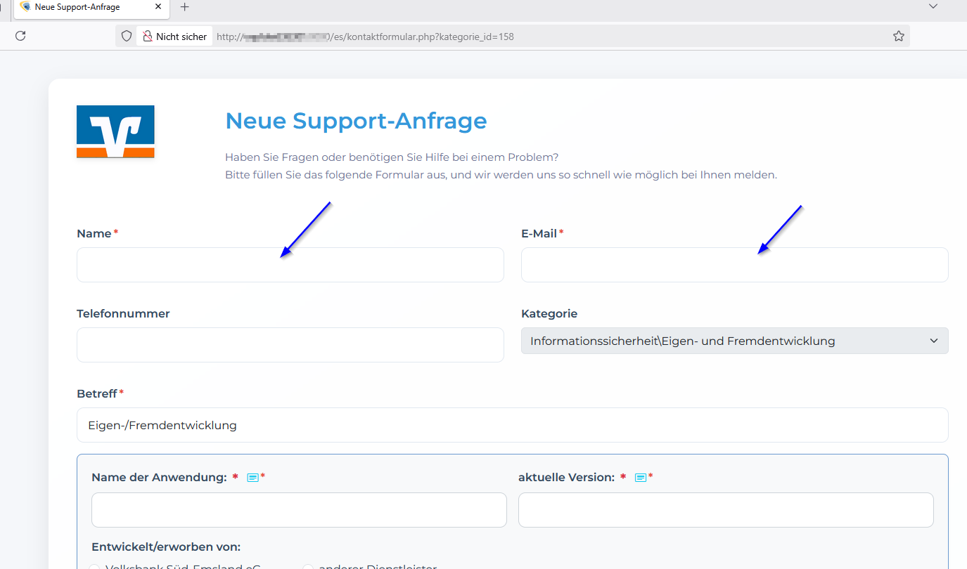 Screenshot zum Vorschlag