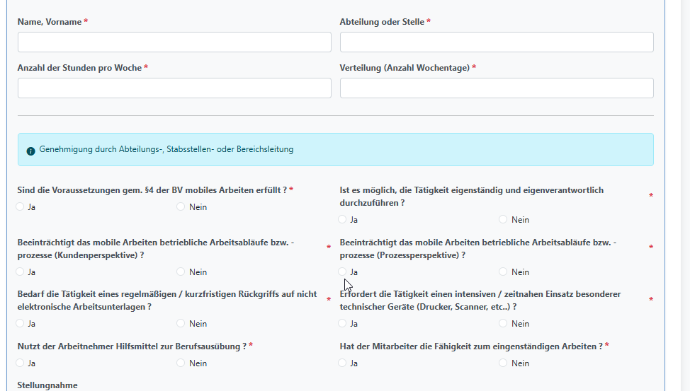 Screenshot zum Vorschlag